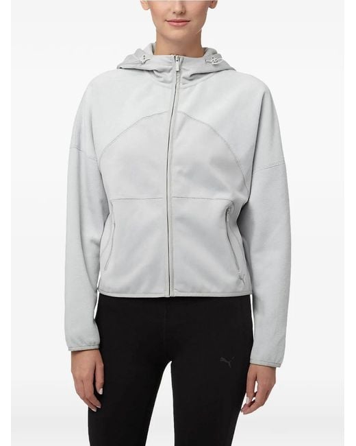 PUMA Gray Full Zip Hoodie