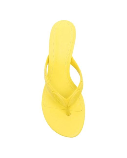 Farm Rio Yellow Rob Heeled Sandals