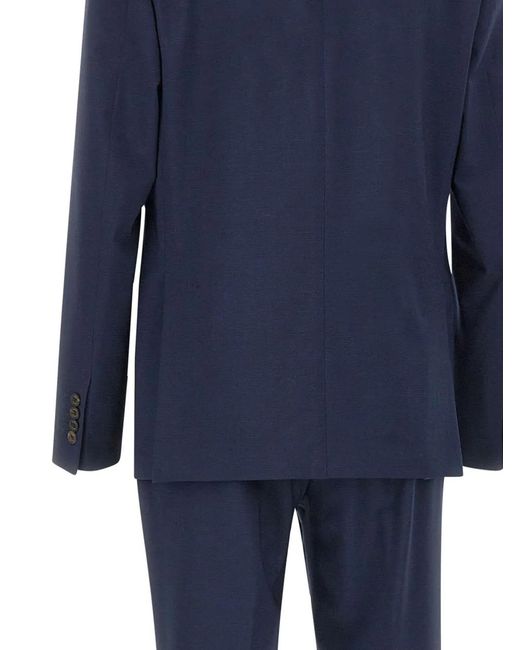 Traje Con Dos Botones Eleventy de hombre de color Blue