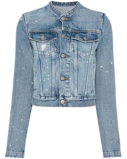 MM6 by Maison Margiela Blue Denim Jacket