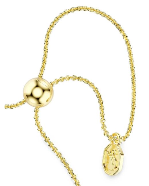 Swarovski White Mesmera Crystal-Embellished Adjustable Bracelet