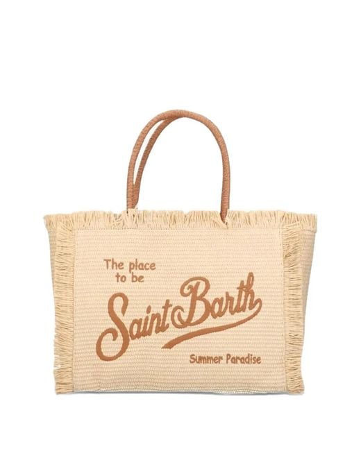 Mc2 Saint Barth Natural Large Vanity Tote Bag