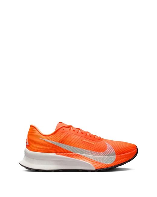 Nike Orange Acg Zoomx Ultrafly Trail Running Sneakers for men