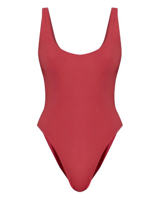 Bondeye Red Lucia Scoop Neck Swimsuit