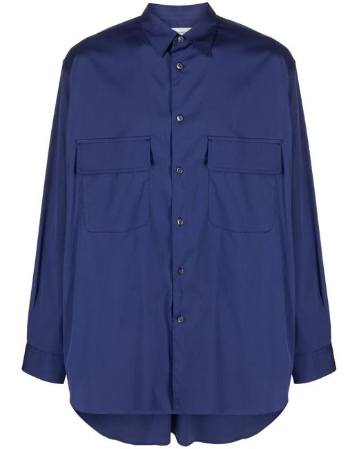 Comme des Garçons Blue Shirt Woven Clothing for men