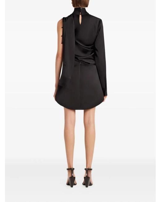 Courreges アシンメトリー トップ Black