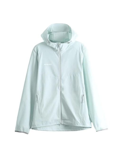 Mammut Granite So Softshell Jack in het Blue voor heren