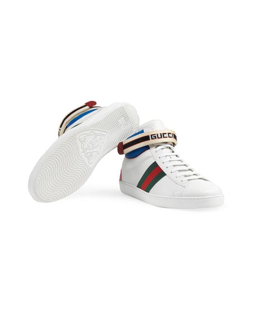 gucci white high tops