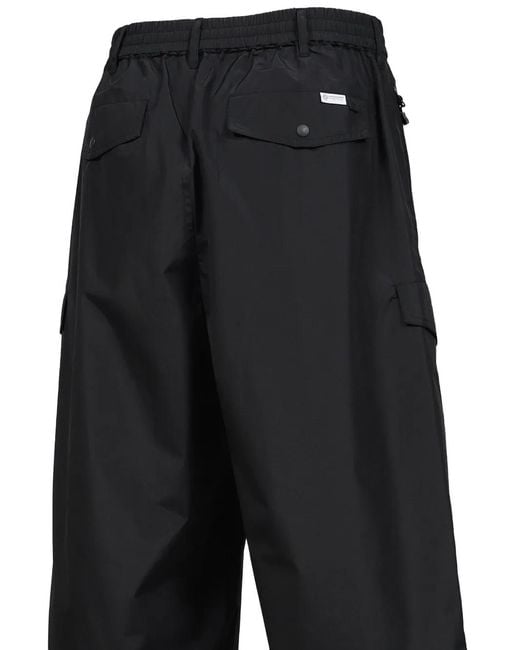 Daiwa Pier39 Black Windstopper Flight Cargo Pants for men
