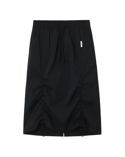 Izzue Black Drawstring Skirt