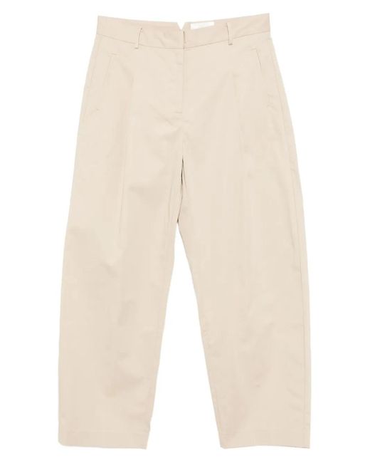 St. Agni Natural Wide-Leg Trousers