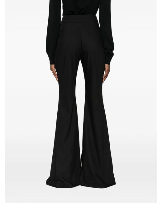 MITILIANE COUTURE Black Flared Trousers