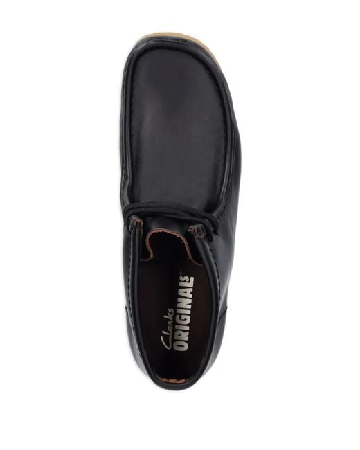 Clarks Black Wallabee Boots for men