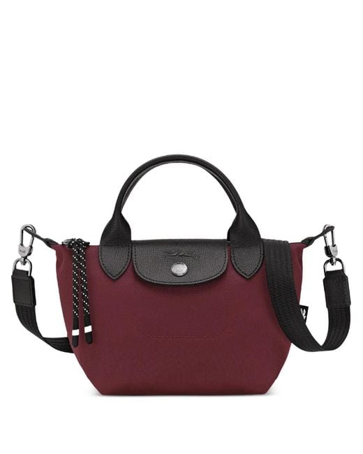 Longchamp Purple Mini Le Pliage Energy Tote Bag
