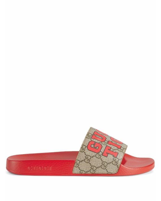 mens supreme slides