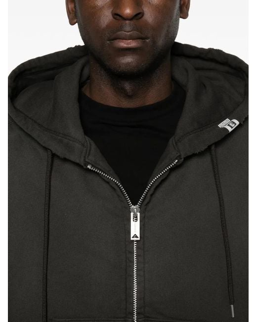 Maison Mihara Yasuhiro Black Zip Hoodie for men