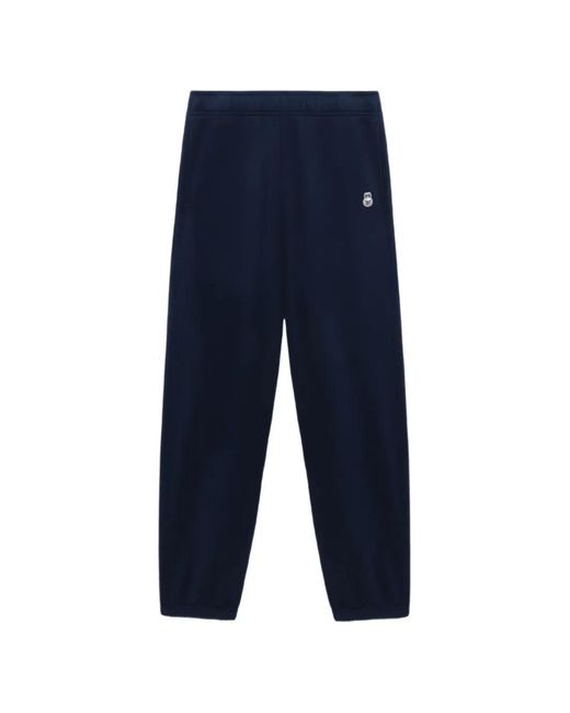 A Bathing Ape White Pantalon À Broderies