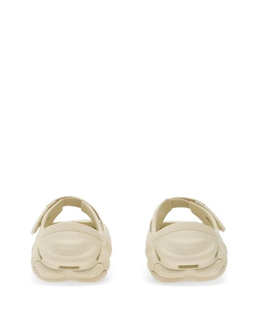 CROCSTM White Echo Perforated Touch-Strap Slip-Ons