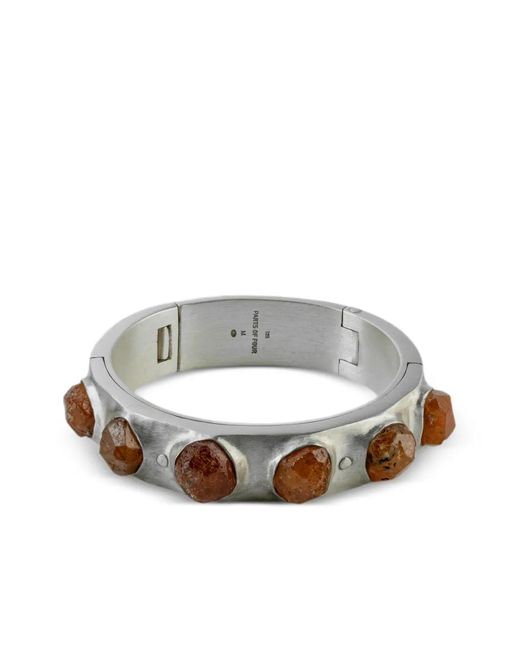 Parts Of 4 White Sistema Sterling Bracelet