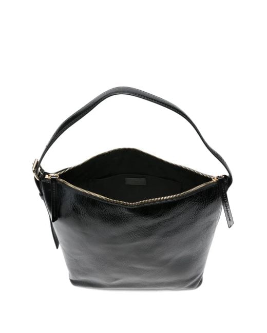 A.P.C. Black Schultertasche mit Reißverschluss