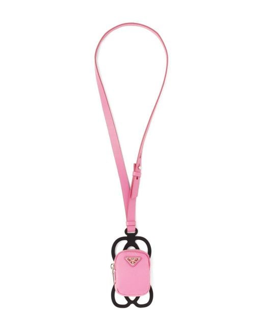 Prada Pink Iphone Airpods Holder Case