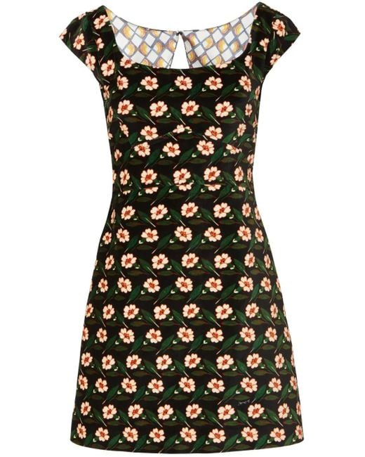 LaDoubleJ Arabesque Mini-Jurk in het Black