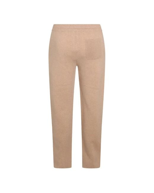Canali Natural Drawstring Track Pants for men