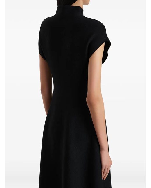 Khaite Black Lyra Dress