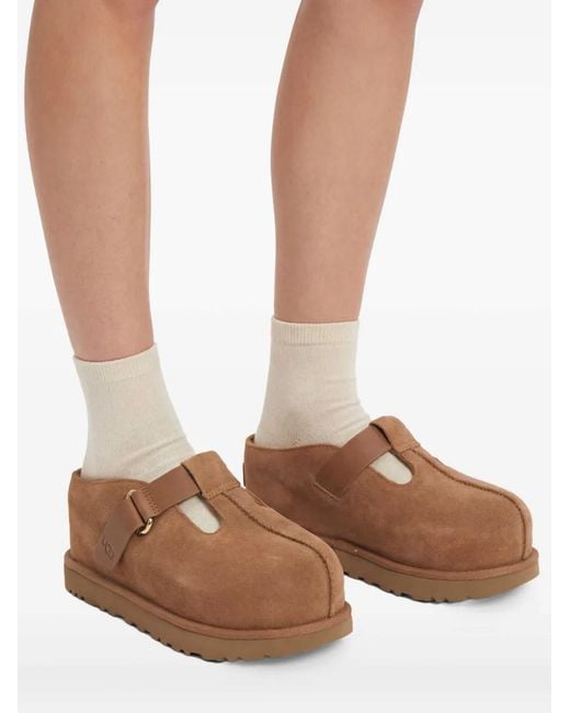 Ugg Brown Goldenstar Hi Clogs