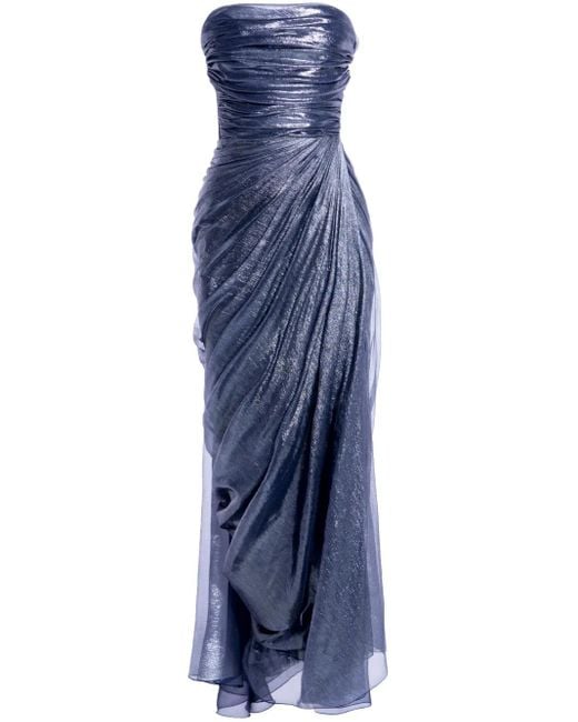 Maria Lucia Hohan Blue Bryony Gown