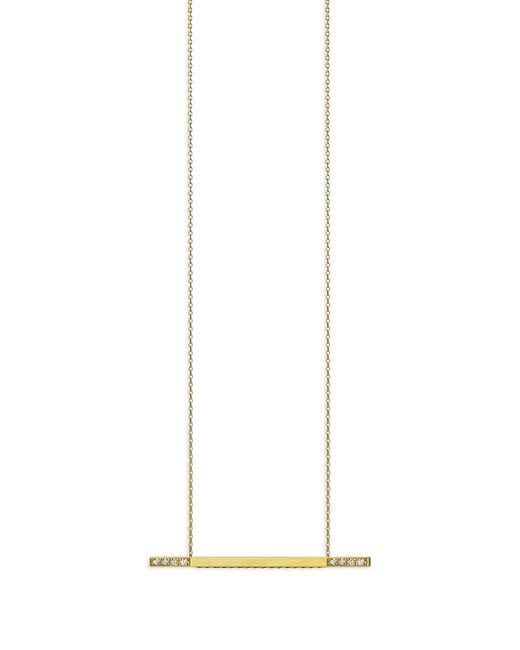 Shihara White 18Kt Bar 02 Diamond Necklace