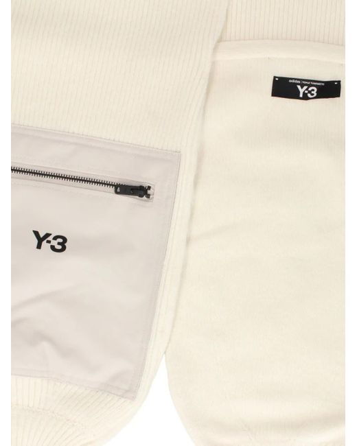 Y-3 Natural Ny Scarf