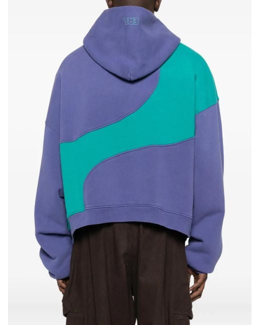 ERL Hoodie in het Blue voor heren