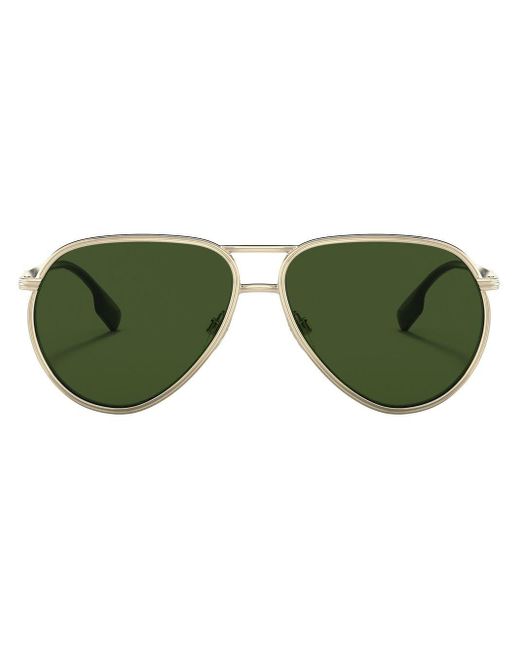 Gafas de sol Scott con montura estilo piloto Burberry de hombre de color  Verde | Lyst