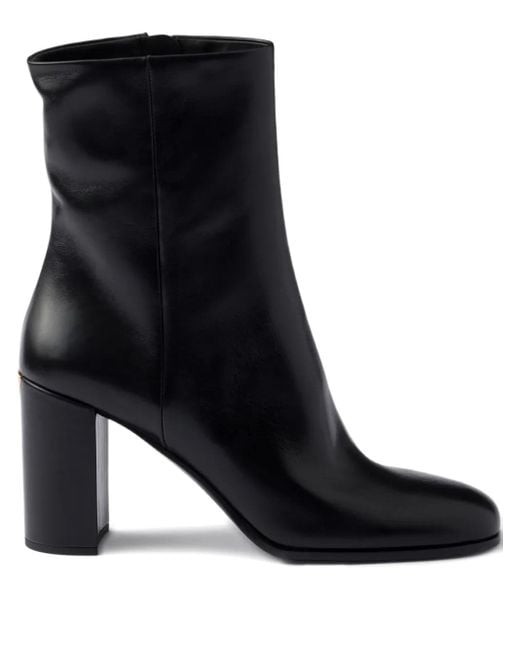 Prada ブロックヒールブーツ 85mm Black