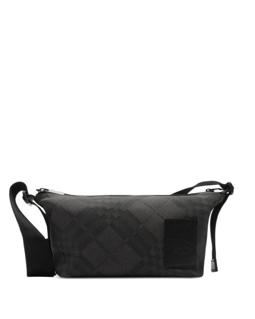 Burberry Black Chester Sling Messenger Bag for men