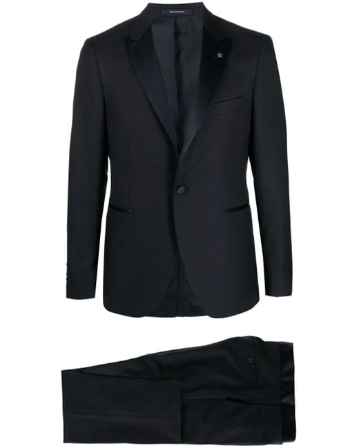 Tagliatore Blue Single-Breasted Suit for men