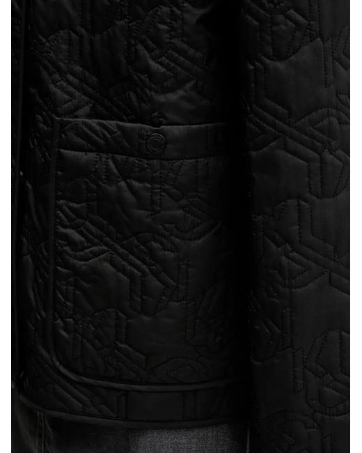 Karl Lagerfeld Black Quilted Jacket