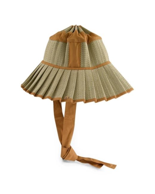 Lorna Murray Multicolor Ravello Sandrift Pleated Hat