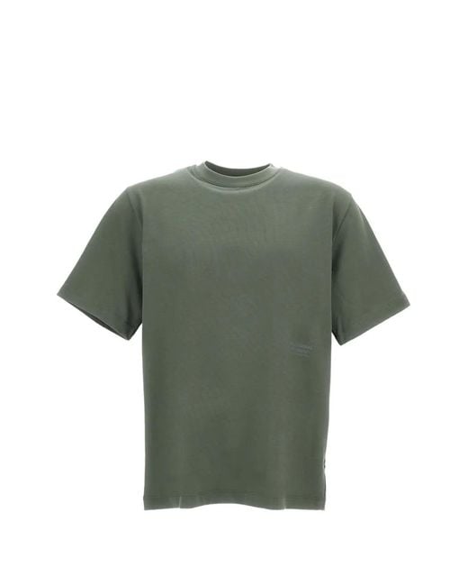 Pas Normal Studios Green Crew-Neck T-Shirt for men