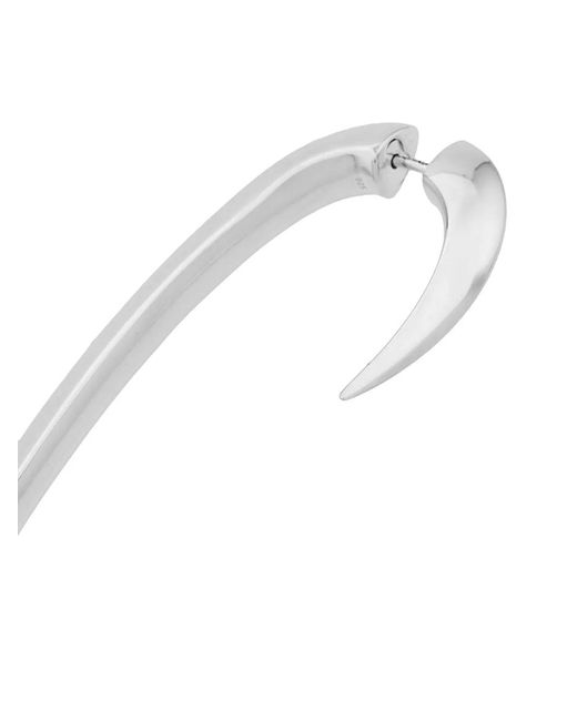 Shaun Leane White Couture Hook Single Earring