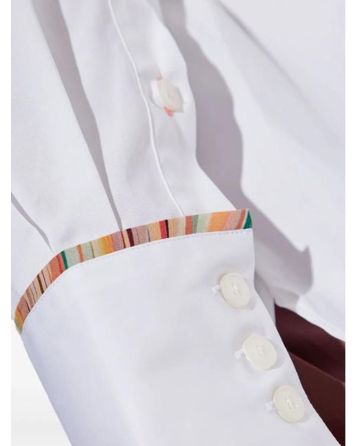 Paul Smith White Cotton Shirt