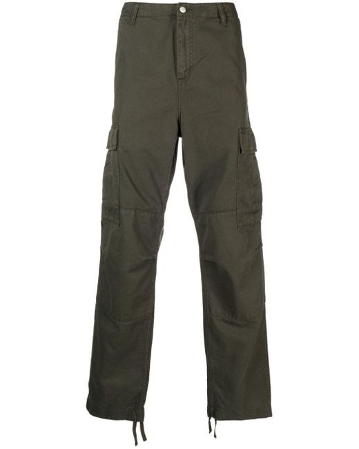 Pantalon cargo côtelé à logo appliqué Carhartt pour homme en coloris Green