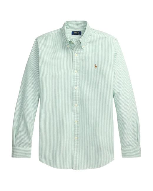 Polo Ralph Lauren メンズ ブルー ポロポニー ポロシャツ【公式通販】