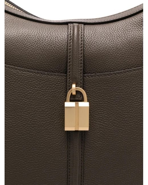 DeMellier London Brown Small Siena Shoulder Bag