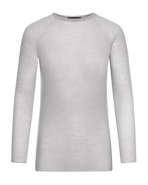 Maglione di Roberto Collina in Gray