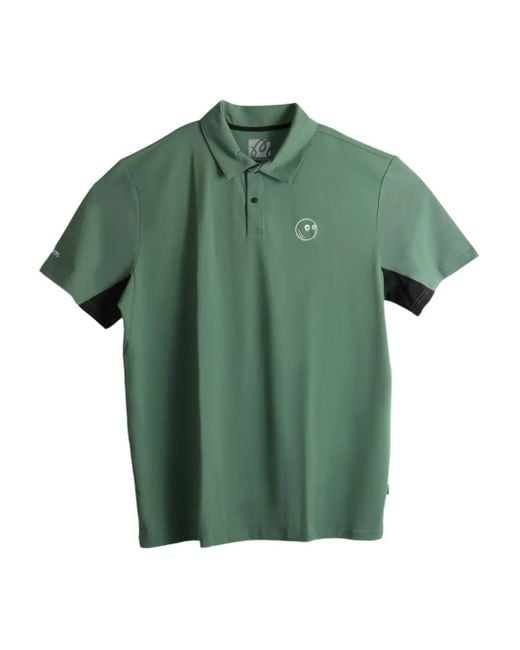 Malbon Golf Poloshirt Aus Piqué in Green für Herren