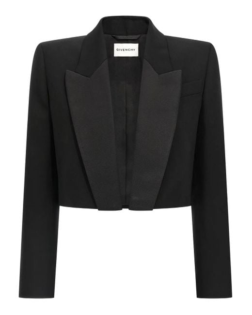 Givenchy パデッドショルダー ジャケット Black