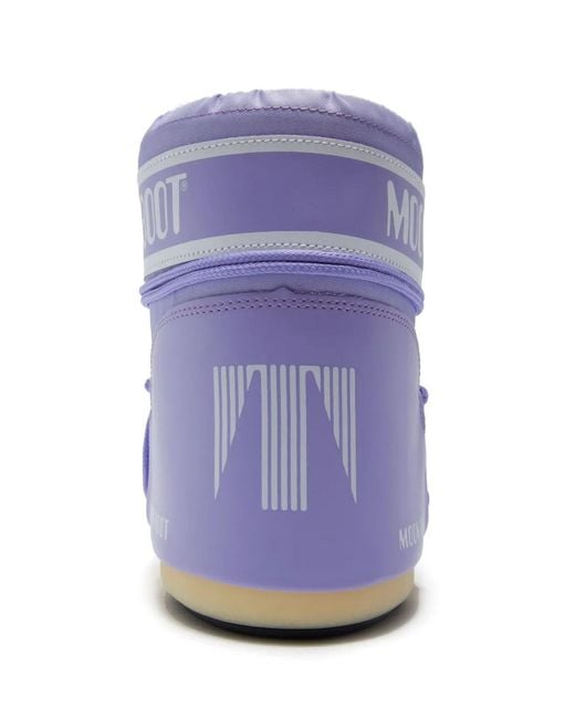 Moon Boot Purple Icon Low Apres Ski Boots