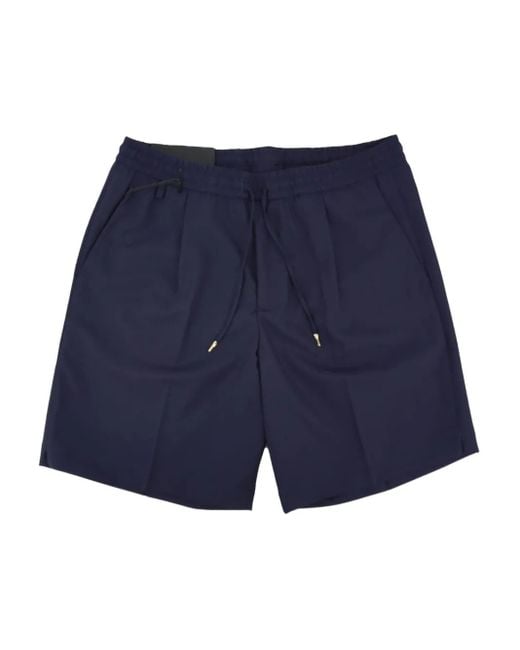 メンズ Briglia 1949 ドローストリング ショートパンツ Blue